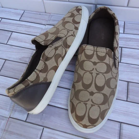 Coach | Shoes | Size B Coach Alegra Signature Logo Canvas 